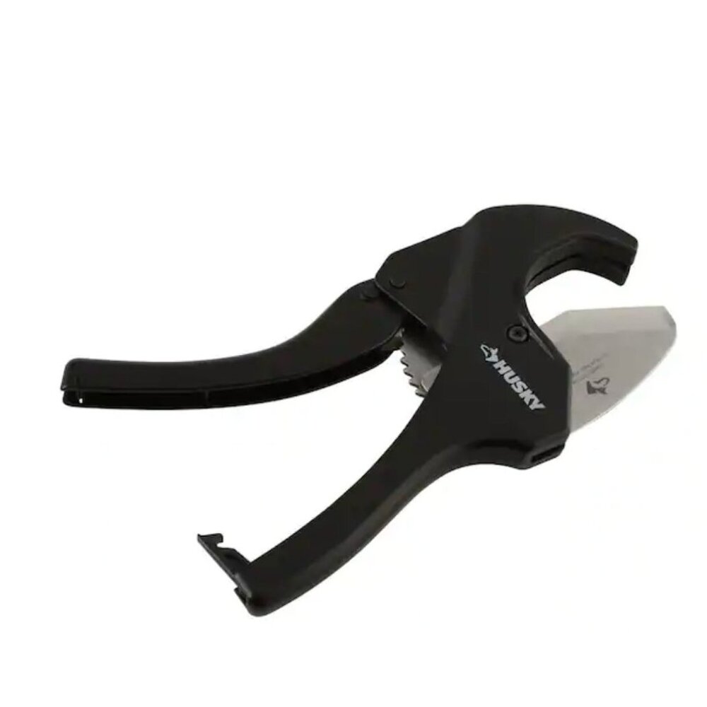 Husky 2-In Ratcheting PVC Cutter With Lifetime Warranty For Cutting PVC/CPVC/Pex